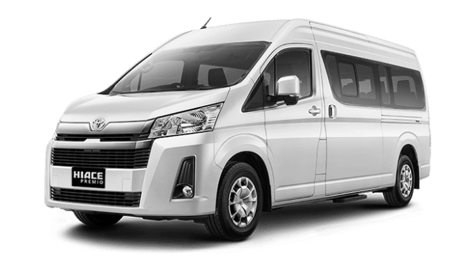 Toyota Hiace Premio - Rental Mobil Labuan Bajo